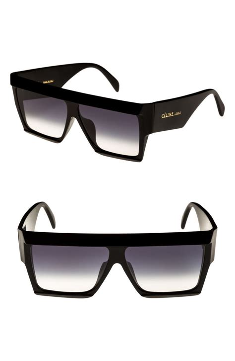 CELINE 60mm Flat Top Sunglasses 